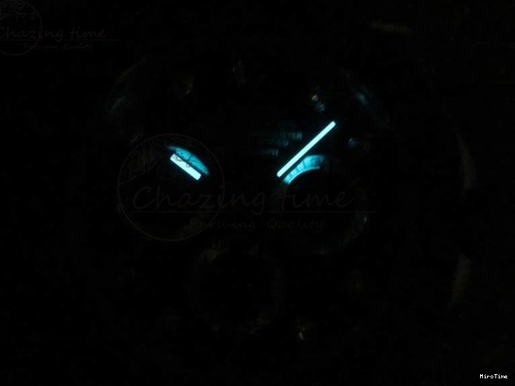 MiroTime 0316 SmartChoice Daytona 116519LN JH Best Edition Black Dial Crystal Markers On Rubber Strap A4130 (Free XS Rubber Strap) 3558